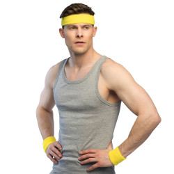 Sada žltých náramkov